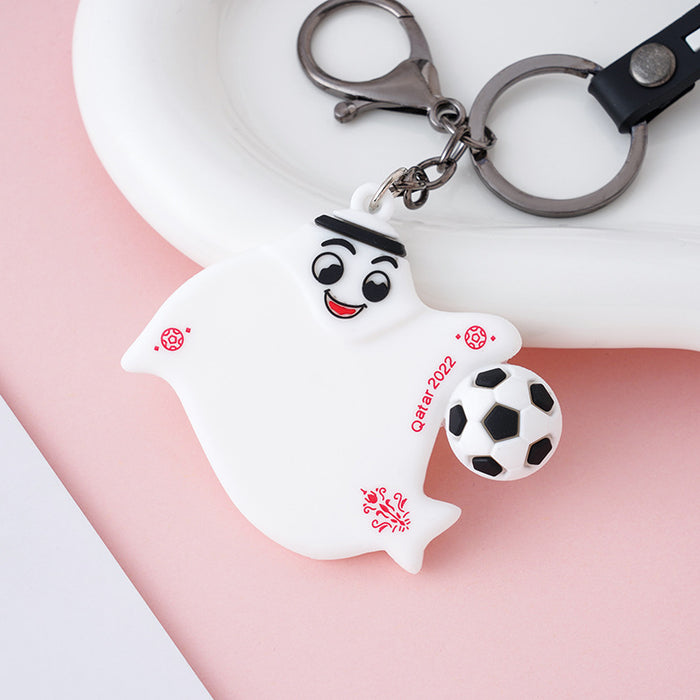 Wholesale Qatar World Cup Mascot Keychain JDC-KC-XiangY011