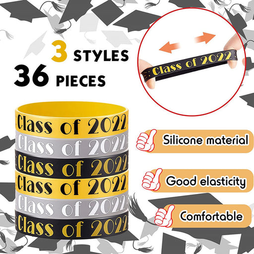 Jewelry WholesaleWholesale graduation season silicone bracelet JDC-BT-HanJ021 Bracelet 寒骏 %variant_option1% %variant_option2% %variant_option3%  Factory Price JoyasDeChina Joyas De China