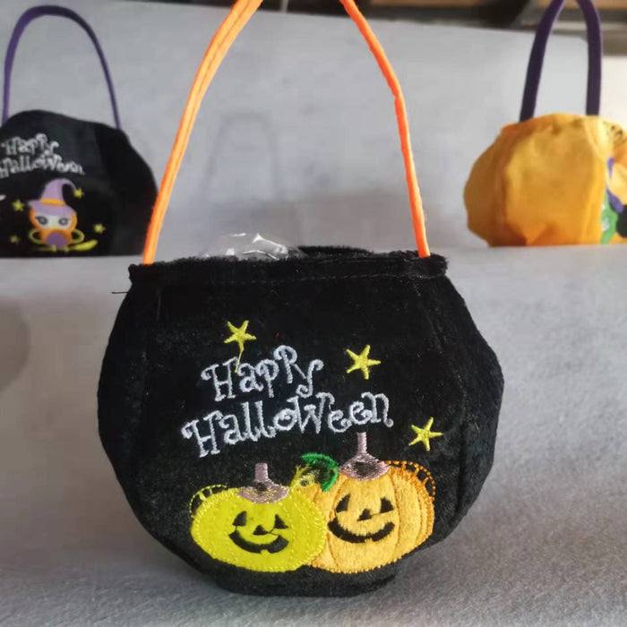 Wholesale Halloween 3D Non Woven Pumpkin Bag MOQ≥2 JDC-DCN-RFei001