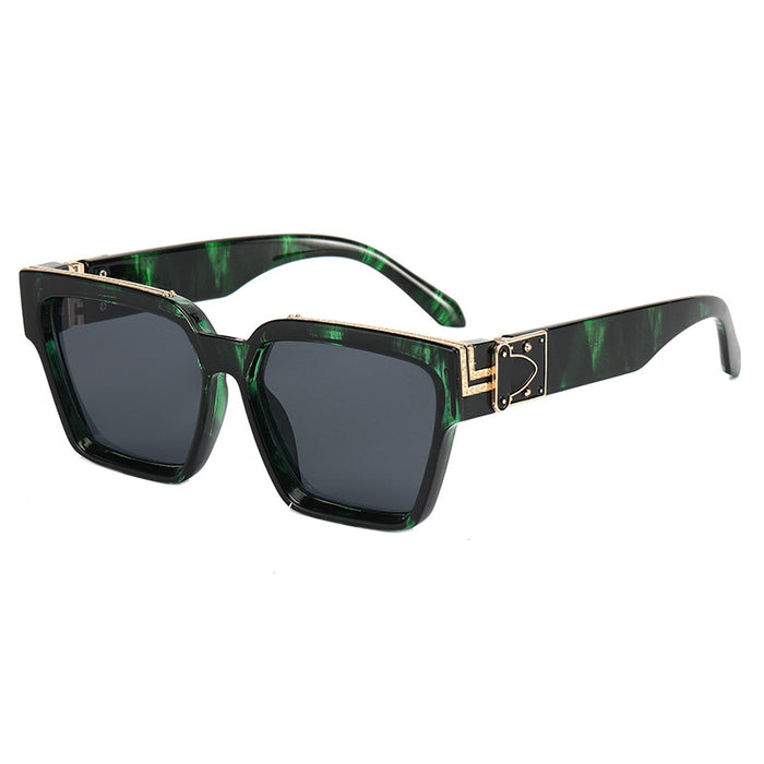 Wholesale Square Large Frame AC Lens Sunglasses JDC-SG-YuH008