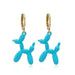 Jewelry WholesaleWholesale Candy Color Cartoon Balloon Dog Alloy Earrings JDC-ES-ZL018 Earrings 钻拉 %variant_option1% %variant_option2% %variant_option3%  Factory Price JoyasDeChina Joyas De China