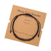 Jewelry WholesaleWholesale Black Iron Stone Wood Chip Morse Code 12 Constellation Bracelet JDC-BT-ZhuJ001 Bracelet 诛积 %variant_option1% %variant_option2% %variant_option3%  Factory Price JoyasDeChina Joyas De China