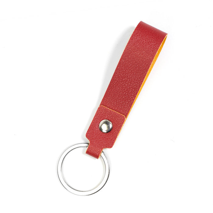 Wholesale Keychains PU Leather Business Lanyard MOQ≥2 JDC-KC-YouPeng004