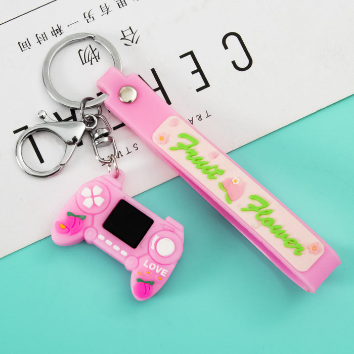 Jewelry WholesaleWholesale cartoon pvc soft glue game console handle keychain JDC-KC-JiK008 Keychains 吉阔 %variant_option1% %variant_option2% %variant_option3%  Factory Price JoyasDeChina Joyas De China