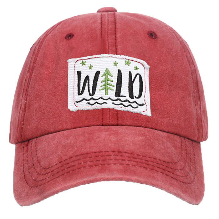 Wholesale Washed Cotton Patch Letter Embroidered Baseball Cap MOQ≥2 JDC-FT-QiuXi003