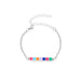 Jewelry WholesaleWholesale Titanium Steel Gold Plated Drip Oil Colorful Bracelet JDC-BT-ZiR002 Bracelet 孜瑞 %variant_option1% %variant_option2% %variant_option3%  Factory Price JoyasDeChina Joyas De China