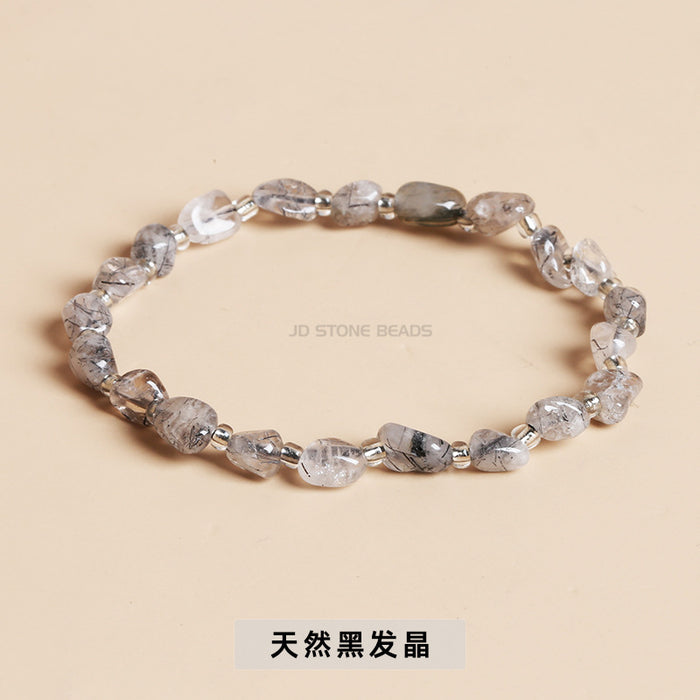 Wholesale Crystal Gravel Bracelet DIY Hand Jewelry JDC-BT-JingD004