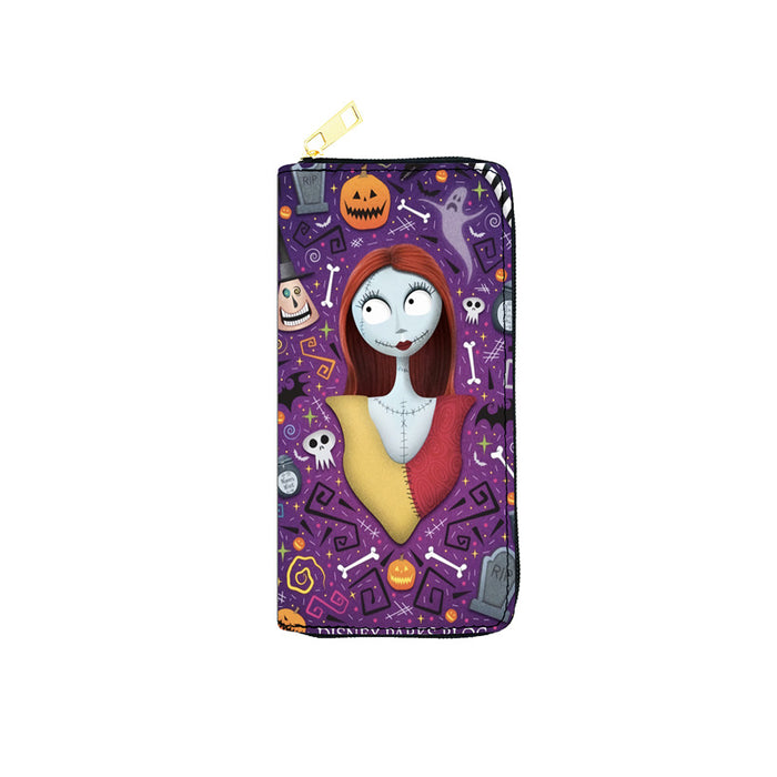 Wholesale Wallet PU Cartoon Printed Long Zipper MOQ≥5 (M) JDC-WT-Jirui004