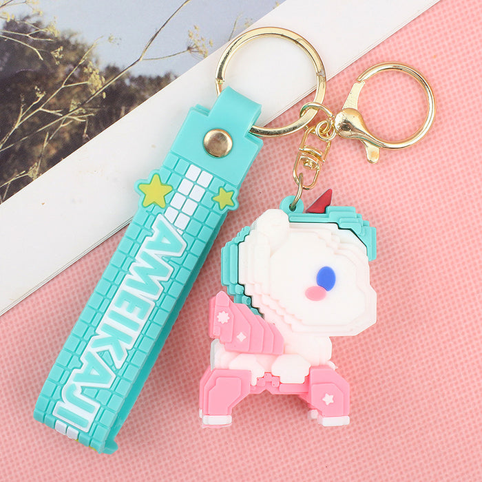 Wholesale Keychains PVC Hardware Cute Cartoon (M) JDC-KC-KuW003