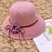 Jewelry WholesaleWholesale Summer Ladies Outdoor Shade Flower Straw Hat Chemical Fiber Beach Hat MOQ≥2 JDC-FH-FeiM001 Fashionhat 飞梦 %variant_option1% %variant_option2% %variant_option3%  Factory Price JoyasDeChina Joyas De China