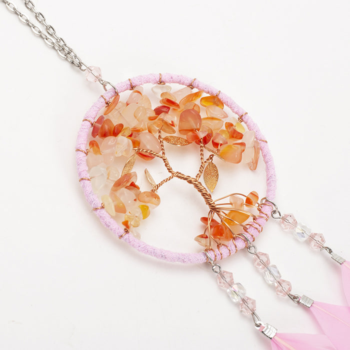 Wholesale handmade diy antique wearing jewelry tree of life car hanging JDC-DC-MYu003