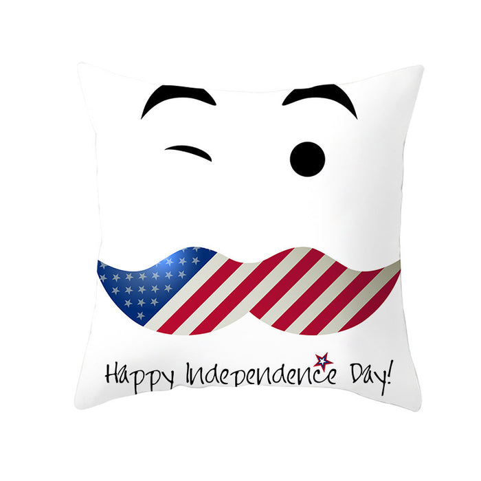 Wholesale 4th of July Independence Day Printed Pillowcase MOQ≥2 JDC-PW-Jinze002