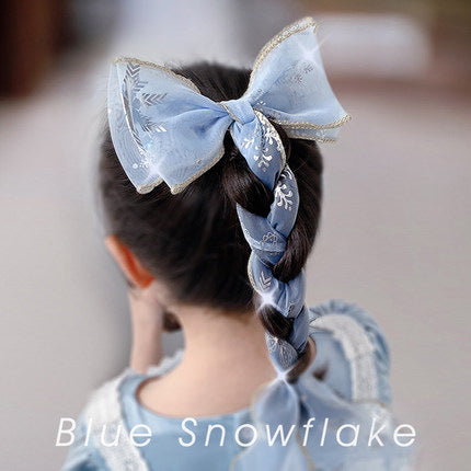 Jewelry WholesaleWholesale Children's Hairband Tied Hair Bow Braided Hair Clip JDC-HC-CT002 Hair Clips 春天 %variant_option1% %variant_option2% %variant_option3%  Factory Price JoyasDeChina Joyas De China