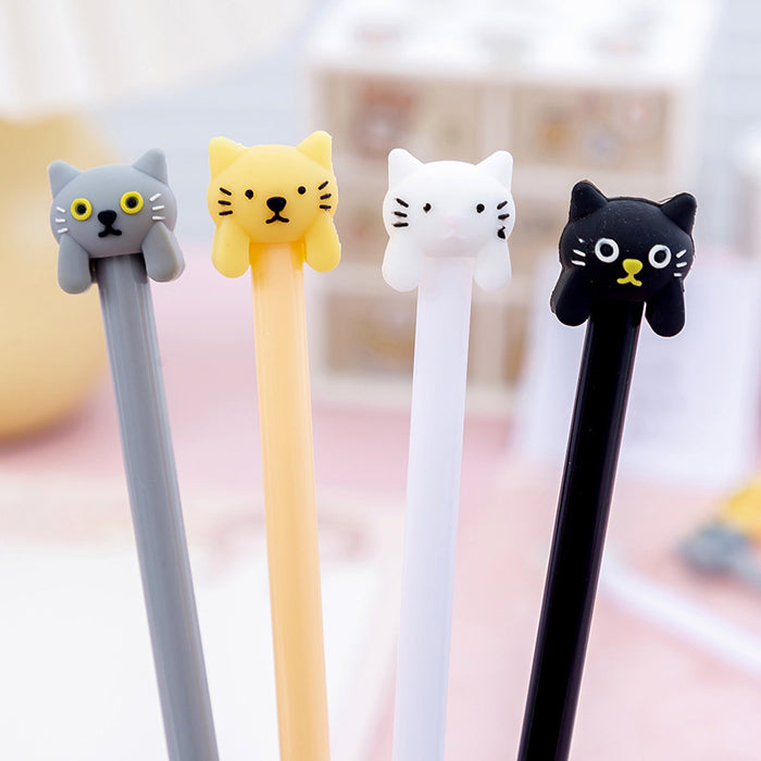 Wholesale Ballpoint Pen Plastic Kitten Cartoon JDC-BP-XuF012