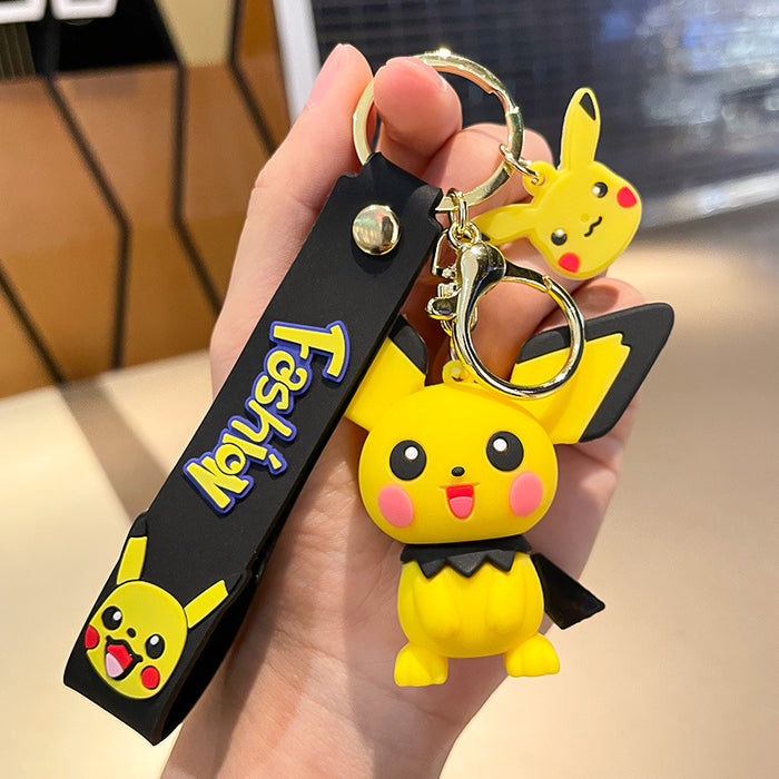 Jewelry WholesaleWholesale Cartoon Silicone PVC Keychain (F) JDC-KC-FeiRun068 Keychains 飞润 %variant_option1% %variant_option2% %variant_option3%  Factory Price JoyasDeChina Joyas De China