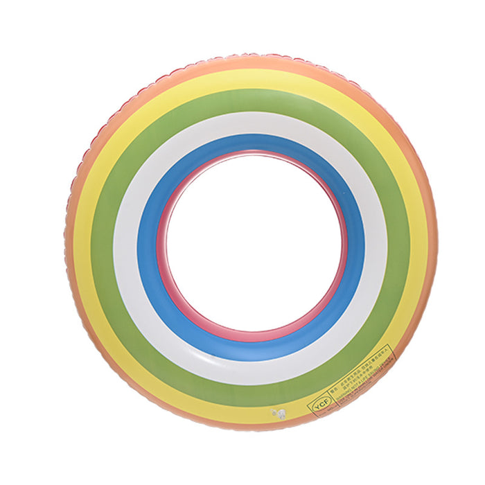 Jewelry WholesaleWholesale Eco-friendly PVC Thickened Adult Rainbow Children's Swimming Ring JDC-SR-QiW001 Swimming Ring 启旺 %variant_option1% %variant_option2% %variant_option3%  Factory Price JoyasDeChina Joyas De China