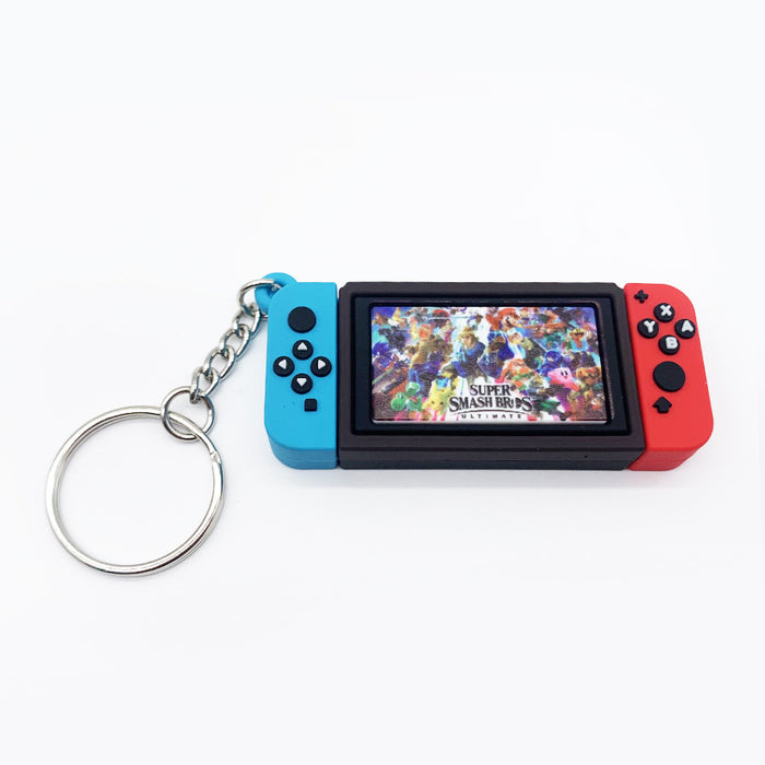 Wholesale Cartoon Silicone Game Machine Keychain MOQ≥2 JDC-KC-HAn001