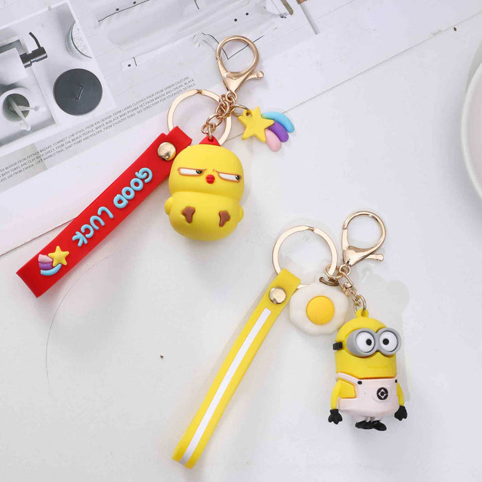 Wholesale Cartoon Cute Angry Birds Doll Keychain JDC-KC-CunY002