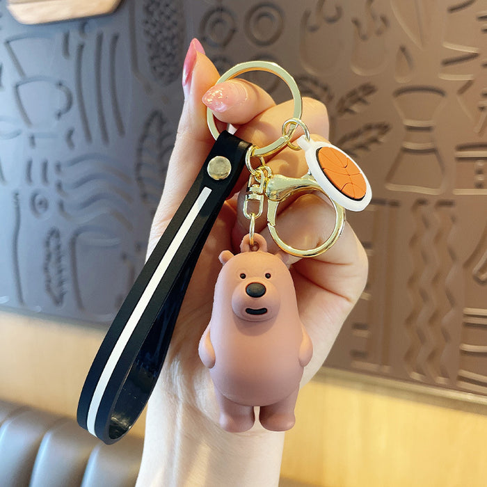 Wholesale Ballerina Bear Keychain Cute Cartoon Doll JDC-KC-MXiong012