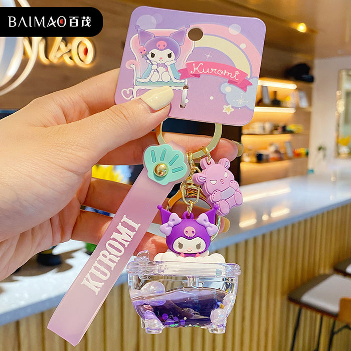 Wholesale Cartoon PVC Acrylic Cute Keychain JDC-KC-BaiM020