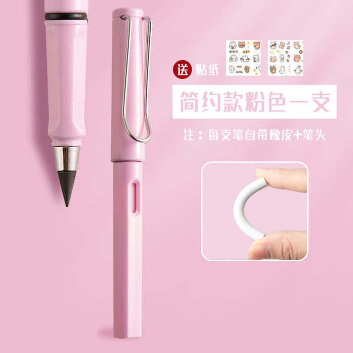 Wholesale Black Tech Plastic Cartoon Eternity Pen MOQ≥2 JDC-BP-Xiaom001