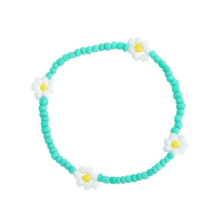 Jewelry WholesaleWholesale Acrylic Rice Beads Beaded Bracelet MOQ≥2 JDC-BT-SYu001 Bracelet 世玉 %variant_option1% %variant_option2% %variant_option3%  Factory Price JoyasDeChina Joyas De China