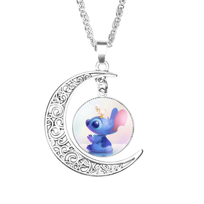 Wholesale animated movie cartoon character necklace JDC-NE-NingX002