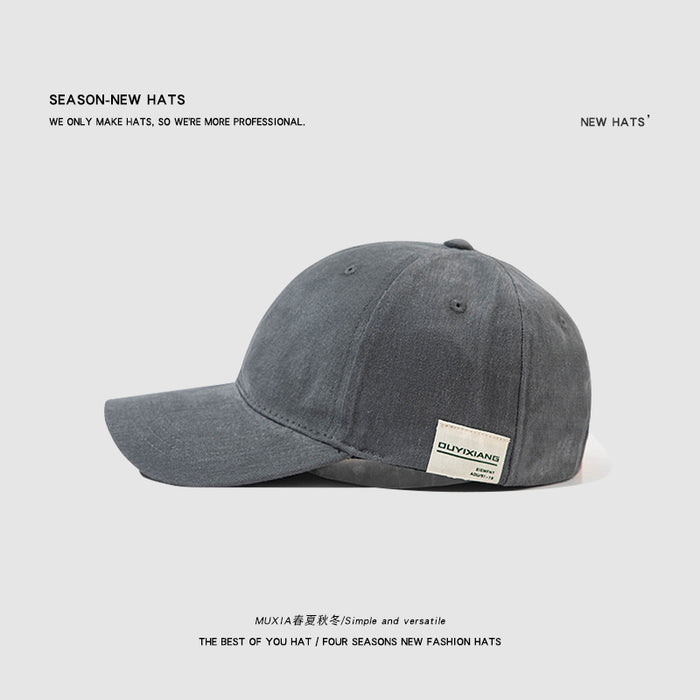 Jewelry WholesaleWholesale Cotton Baseball Hat Couple Shade Soft Top Cap JDC-FH-Muxia002 Fashionhat 沐夏 %variant_option1% %variant_option2% %variant_option3%  Factory Price JoyasDeChina Joyas De China