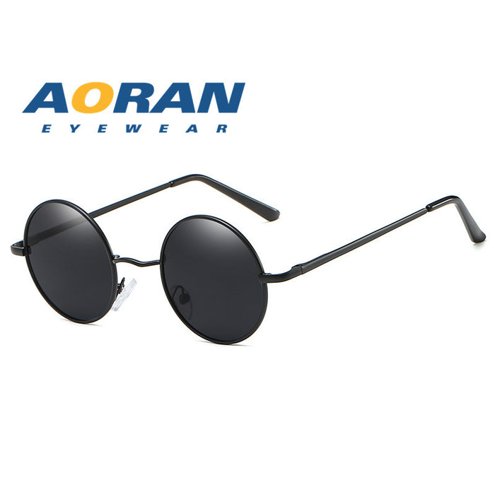 Jewelry WholesaleWholesale metal retro round Prince Polarized Sunglasses JDC-SG-AoR010 Sunglasses 奥然 %variant_option1% %variant_option2% %variant_option3%  Factory Price JoyasDeChina Joyas De China