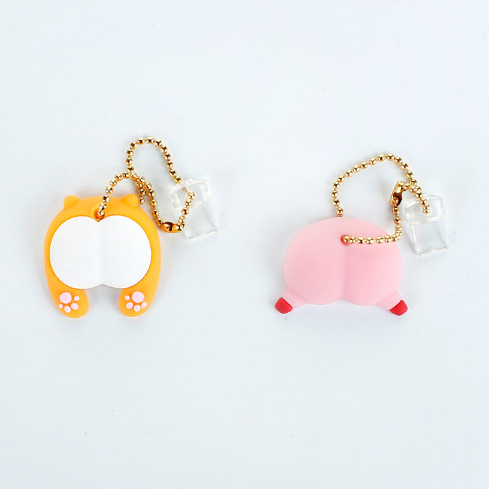 Wholesale Mobile Phone Dust Plug PVC Cute Cartoon Pendant MOQ≥3 JDC-PC-ZhongJ003