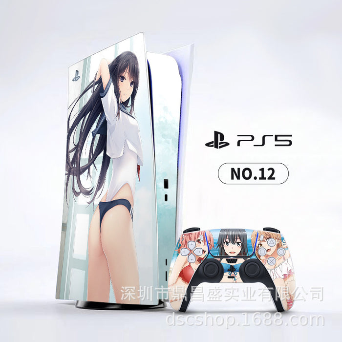 Wholesale Cartoon PS5 Game Console And Handle PVC Sticker (M) MOQ≥2 JDC-ST-DCS003