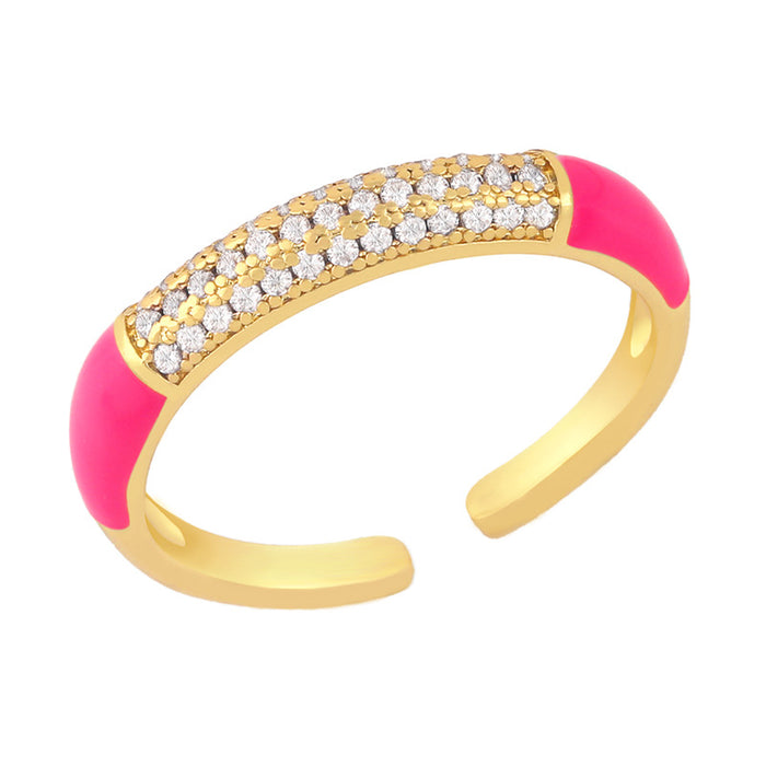 Wholesale open ring niche design fashion personality ring JDC-RS-AS421