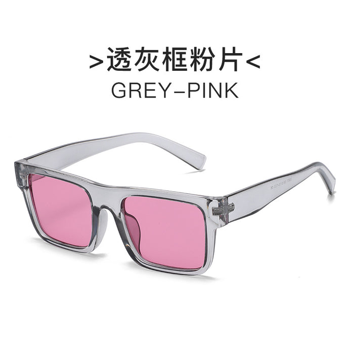 Wholesale Sunglasses PC Square Big Frame JDC-SG-YuX014