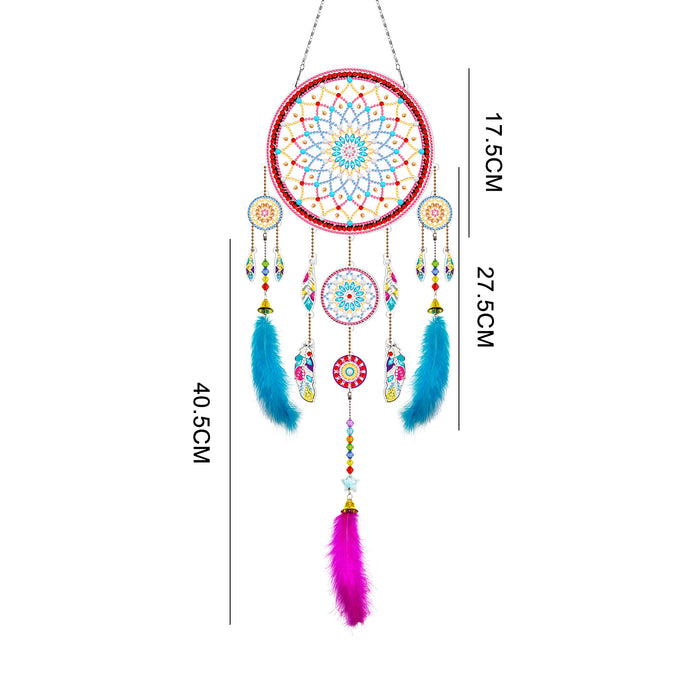 Wholesale Diamond Painting DIY Acrylic Full Drill Dreamcatcher MOQ≥2 JDC-DC-JSen001