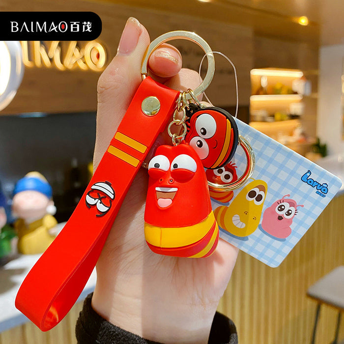 Wholesale Hilarious Bug Epoxy Keychain Trend Exquisite Car Key Pendant JDC-KC-BaiM032