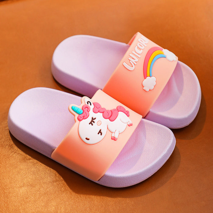 Wholesale children's sandals and slippers non-slip cute cartoon JDC-SP-LAP001