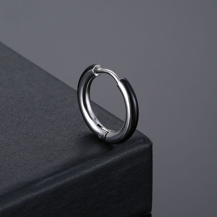 Wholesale Stainless Steel Enamel Ear Hoop Ear Clips JDC-ES-Qiany013