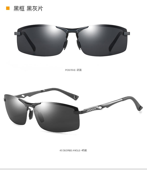 Wholesale polarized photochromic aluminum magnesium sunglasses JDC-SG-JunL004