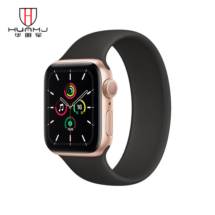 Jewelry WholesaleWholesale Apple Watch Silicone Single Tour Watch Band MOQ≥2 JDC-WB-HMJ004 Watch Band 华明军 %variant_option1% %variant_option2% %variant_option3%  Factory Price JoyasDeChina Joyas De China