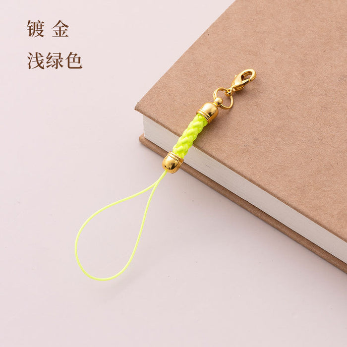 Wholesale Keychain Iron Polyester Handmade Material Accessories Lanyard 10pcs JDC-KC-JuZ002