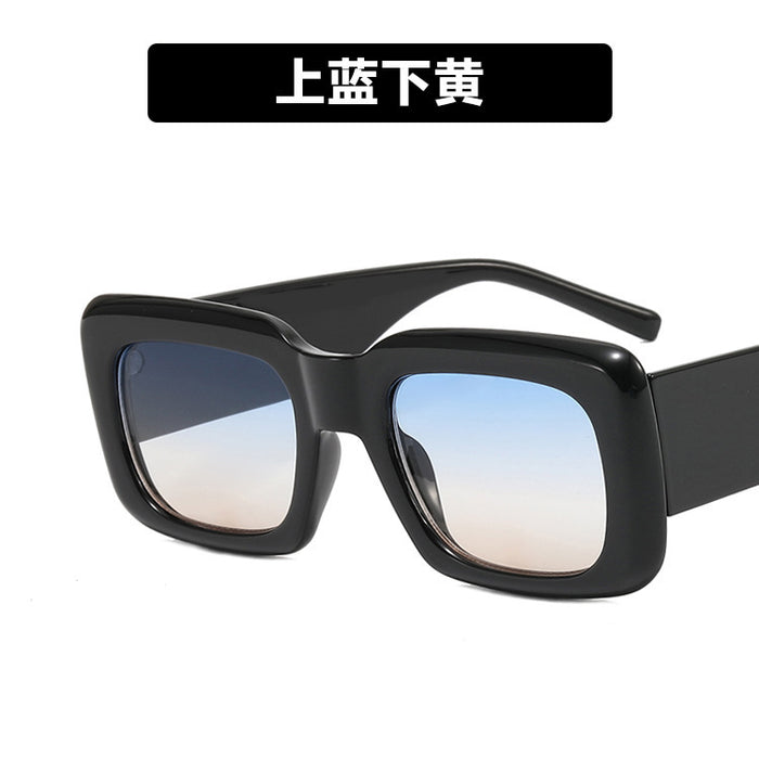 Wholesale big square sunglasses trend wide leg JDC-SG-PLS073