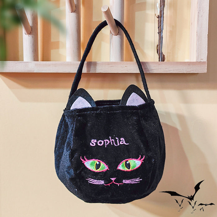 Wholesale Halloween Kids Candy with Hood Round Tote Bag MOQ≥2 JDC-DCN-QChi001