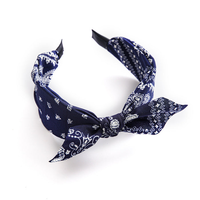 Wholesale Headband Fabric Bow JDC-HD-ST001