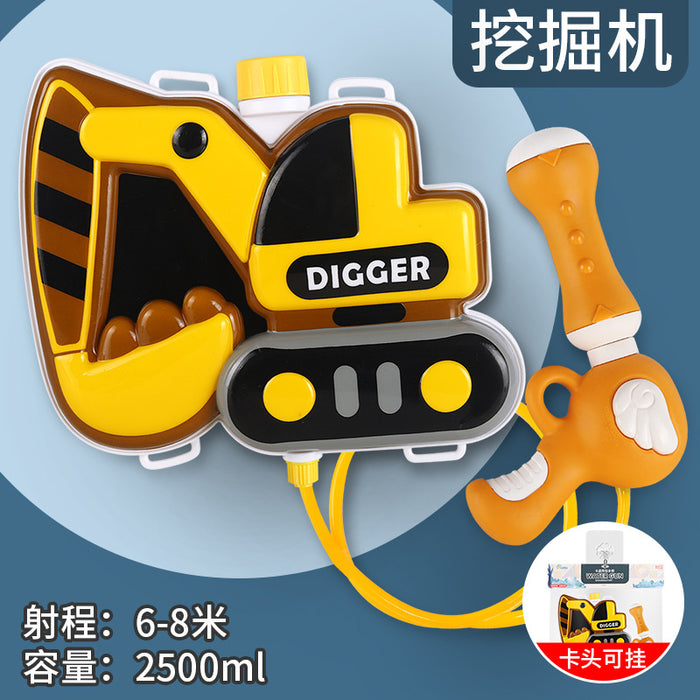 Jewelry WholesaleWholesale children's backpack pull-out water jet water gun toy（M）JDC-FT-SanT008 fidgets toy 三体 %variant_option1% %variant_option2% %variant_option3%  Factory Price JoyasDeChina Joyas De China