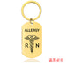 Jewelry WholesaleWholesale Metal Medical Gift Keychain JDC-KC-GangGu040 Keychains 钢古 %variant_option1% %variant_option2% %variant_option3%  Factory Price JoyasDeChina Joyas De China