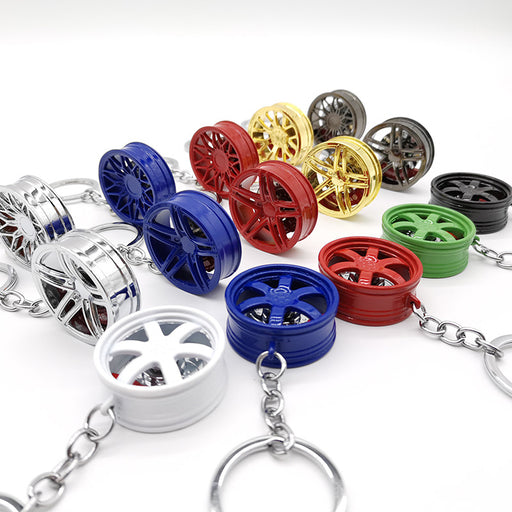 Jewelry WholesaleWholesale Brake Hub Zinc Alloy Car Keychain MOQ≥2 JDC-KC-WeiJ003 Keychains 维京 %variant_option1% %variant_option2% %variant_option3%  Factory Price JoyasDeChina Joyas De China