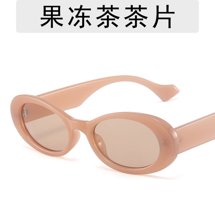 Wholesale AC Lens Oval Frame Sunglasses JDC-SG-MaNa001