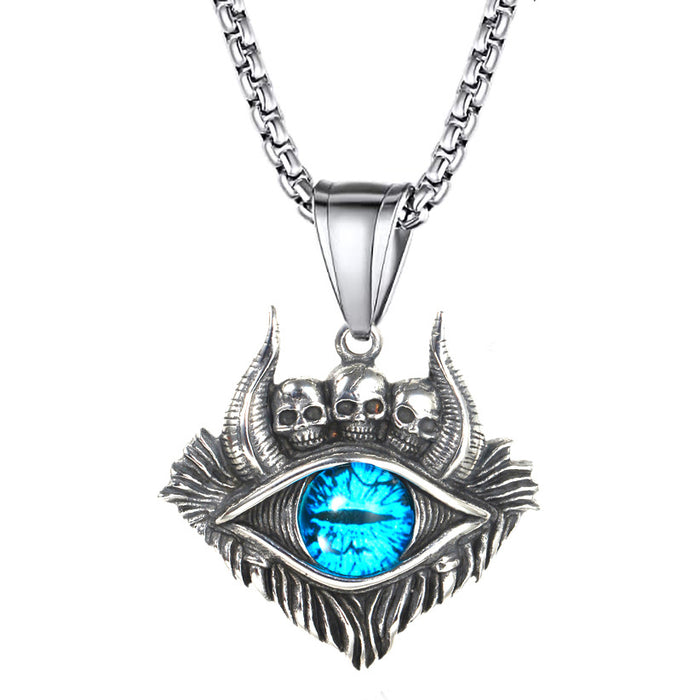 Wholesale Necklaces Alloy Devil's Eye Skull JDC-NE-NingL002