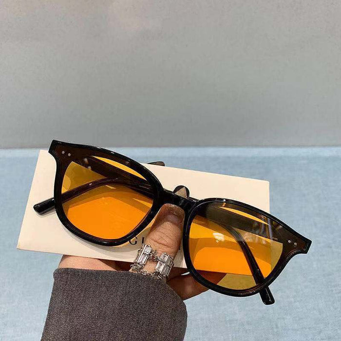 Wholesale Sunglasses Acrylic Lens PC Frames JDC-SG-XinS015