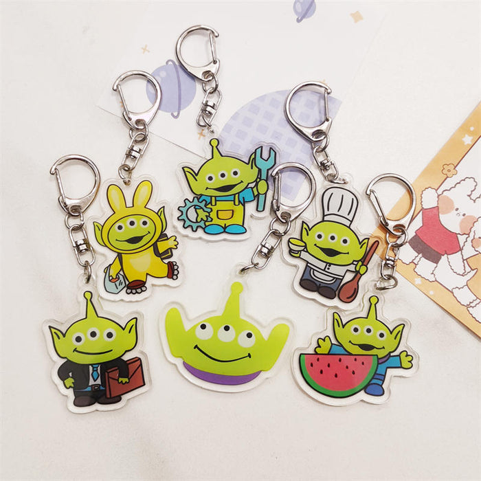 Wholesale Cartoon Toy Acrylic Keychain JDC-KC-GLun001